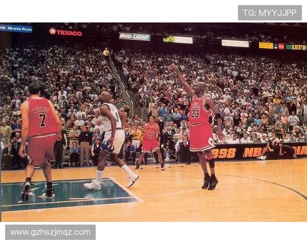 98年NBA总决赛乔丹绝杀公牛六连冠梦想成真